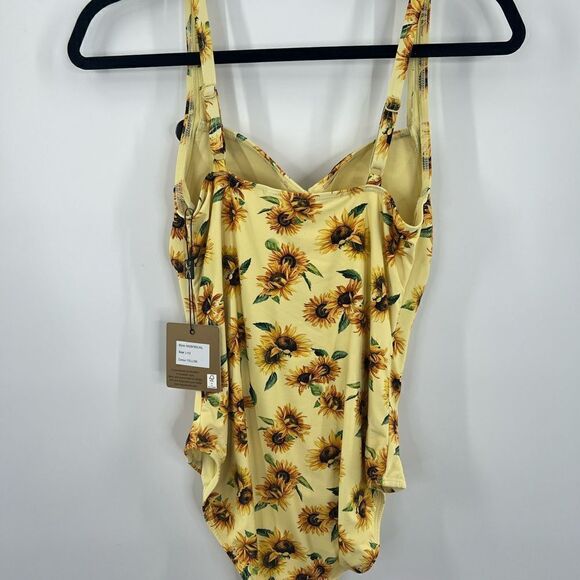 NipTuck Swim | NWT 1 pc Sunflower Swimsuit with multi fit cup - Picture 2 of 5